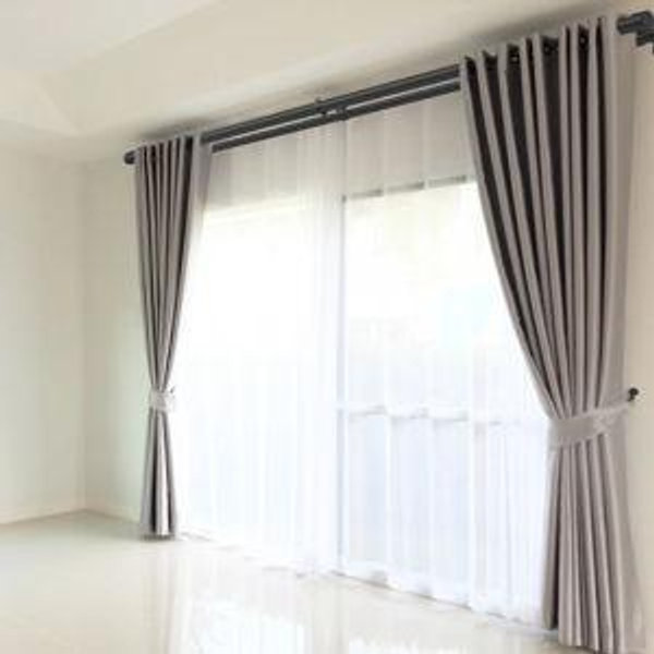 Steel Adjustable Double Curtain Rod - 36" - 72"