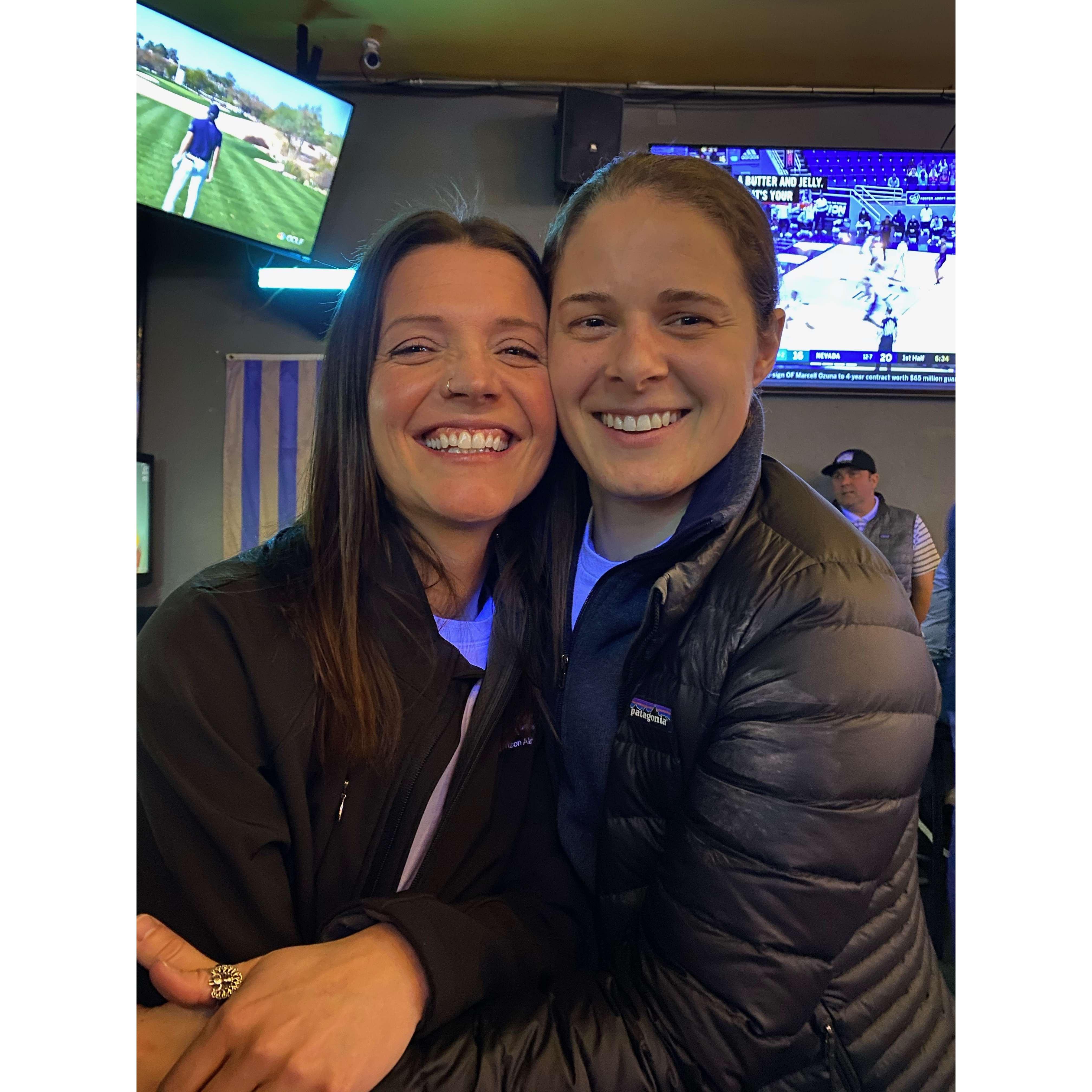 The night we decided to make it official we were dating!