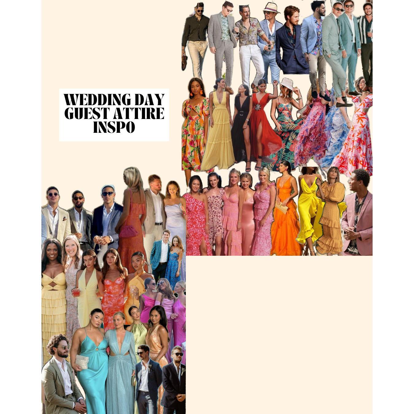 WEDDING DAY GUEST ATTIRE INSPO