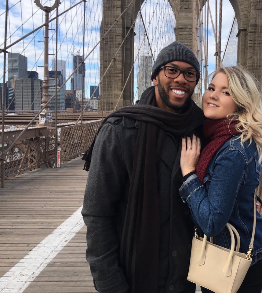 Marc's first time on the Brooklyn Bridge.