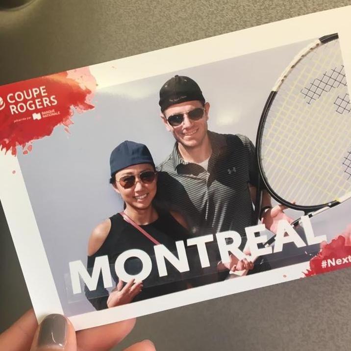 Bo and Sam share their love of tennis. They took a trip to Montreal for the Rogers Cup where they watch both Nadal and Federer live! That's when it became a house divided, Bo-Nadal vs Sam-Federer.