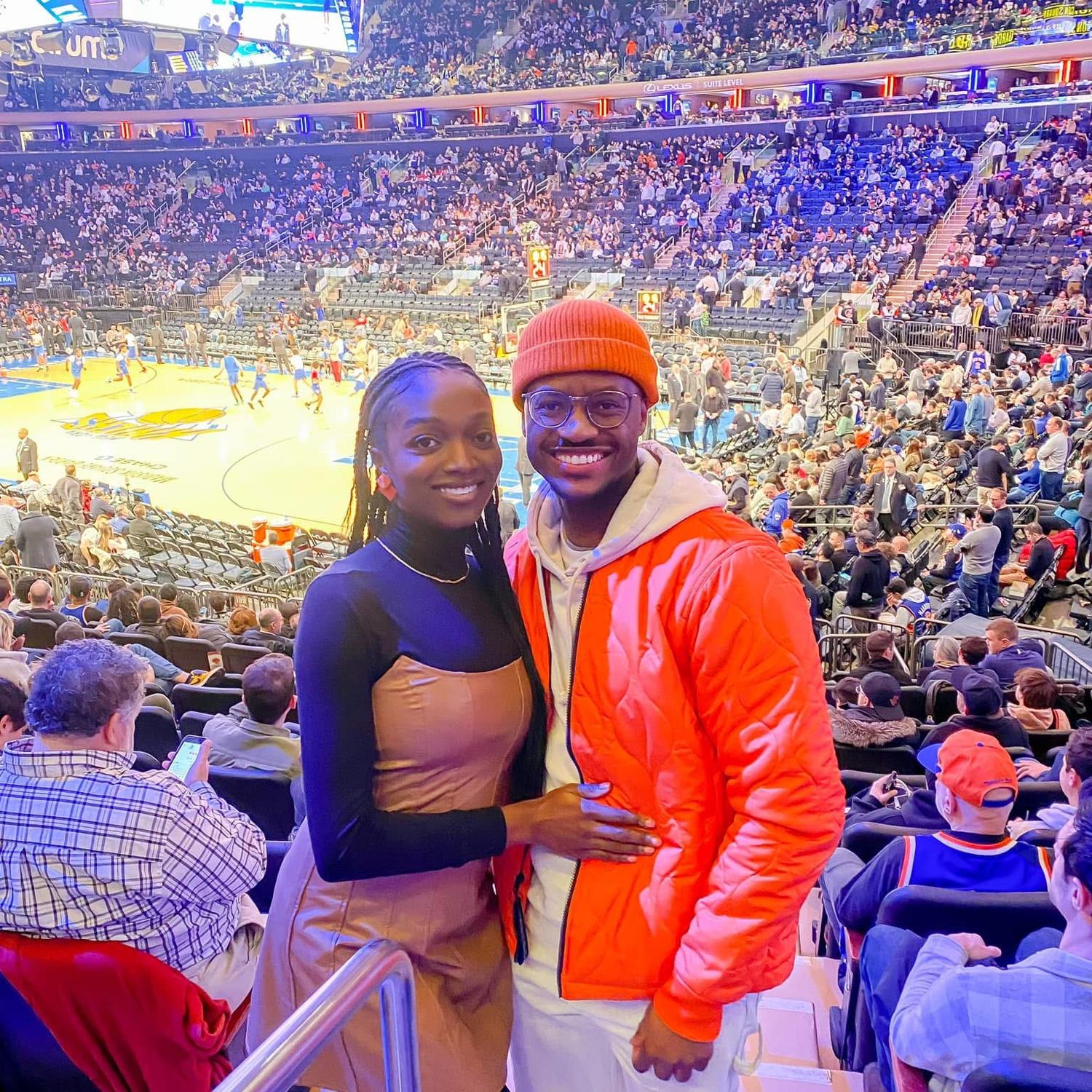 Madison Square Garden NBA Game.