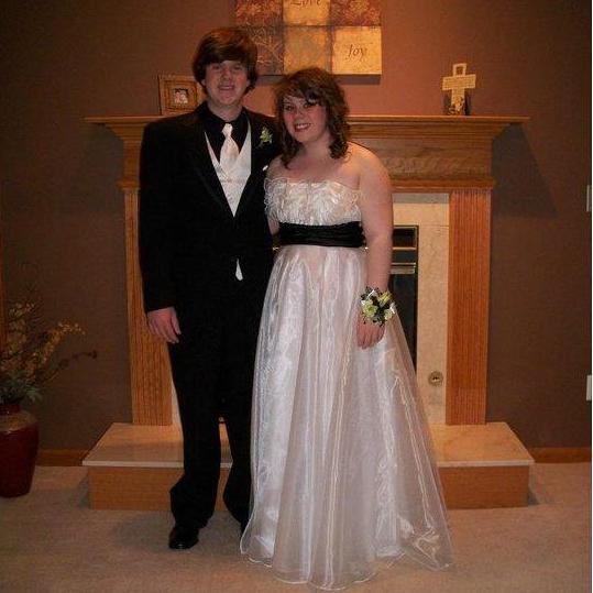 Prom..though it looks like we're practicing for our wedding