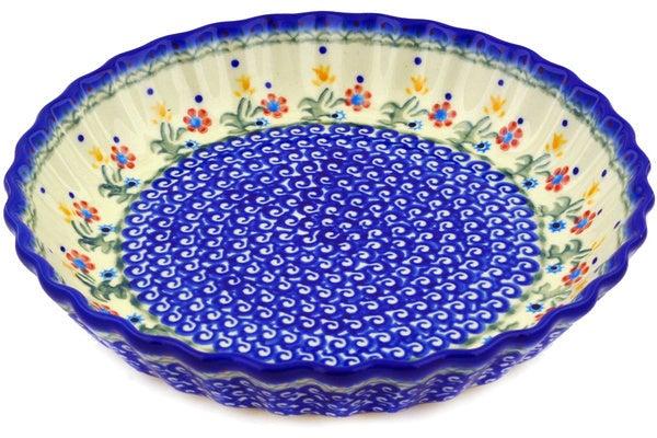 10" Fluted Pie Plate - D19