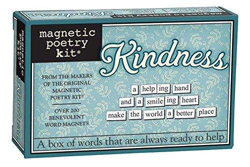 Magnetic Poetry Kindness Kit - Words for Refrigerator - Write Poems and Letters on The Fridge - Made in The USA