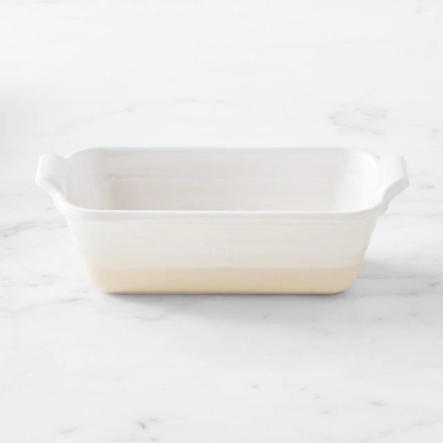 Emile Henry Potter Loaf Pan, White