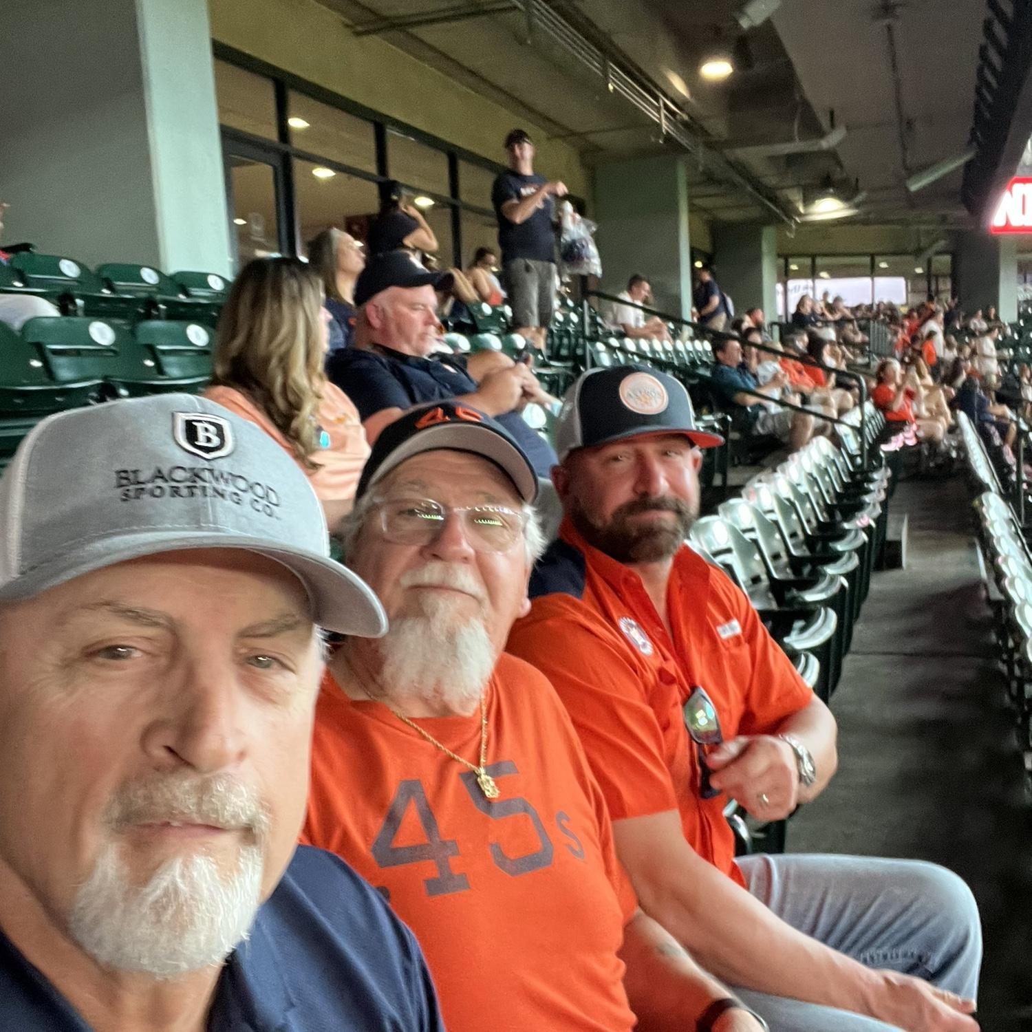 Mike, Jimmy & Jimmy ( Brother in law & father of the groom)