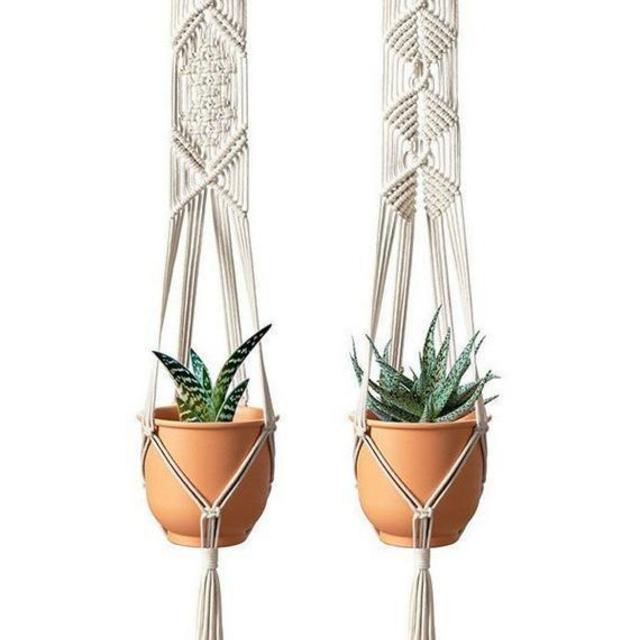 Macrame Plant Hanger (set of 2)