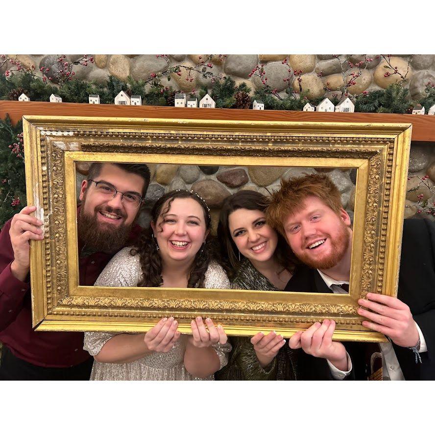 Swing dancing into the new year became a tradition for us, always alongside my (H) brother Stuart and his fiancee, Khyla. Little did Ellie know I would propose the very next day! 12/31/23