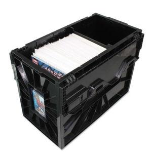 Short Comic Book Bin - Black