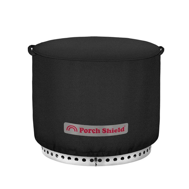 Porch Shield Fade Resistant Solo Stove Bonfire Cover - Waterproof Patio Fire Pit Cover Round 22 inch Fits for Small Firepit Solo Stove Bonfire