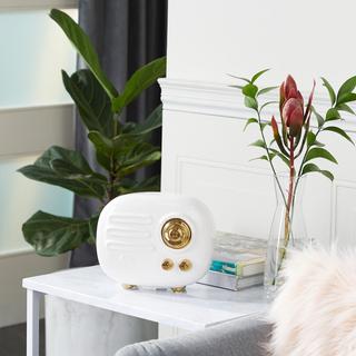 Modern 1950's Clock Radio Sculpture