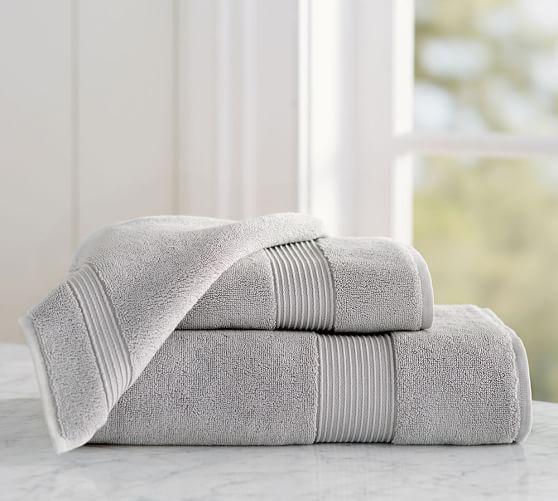 Aerospin™ Luxe Organic Bath Towel - Gray Mist