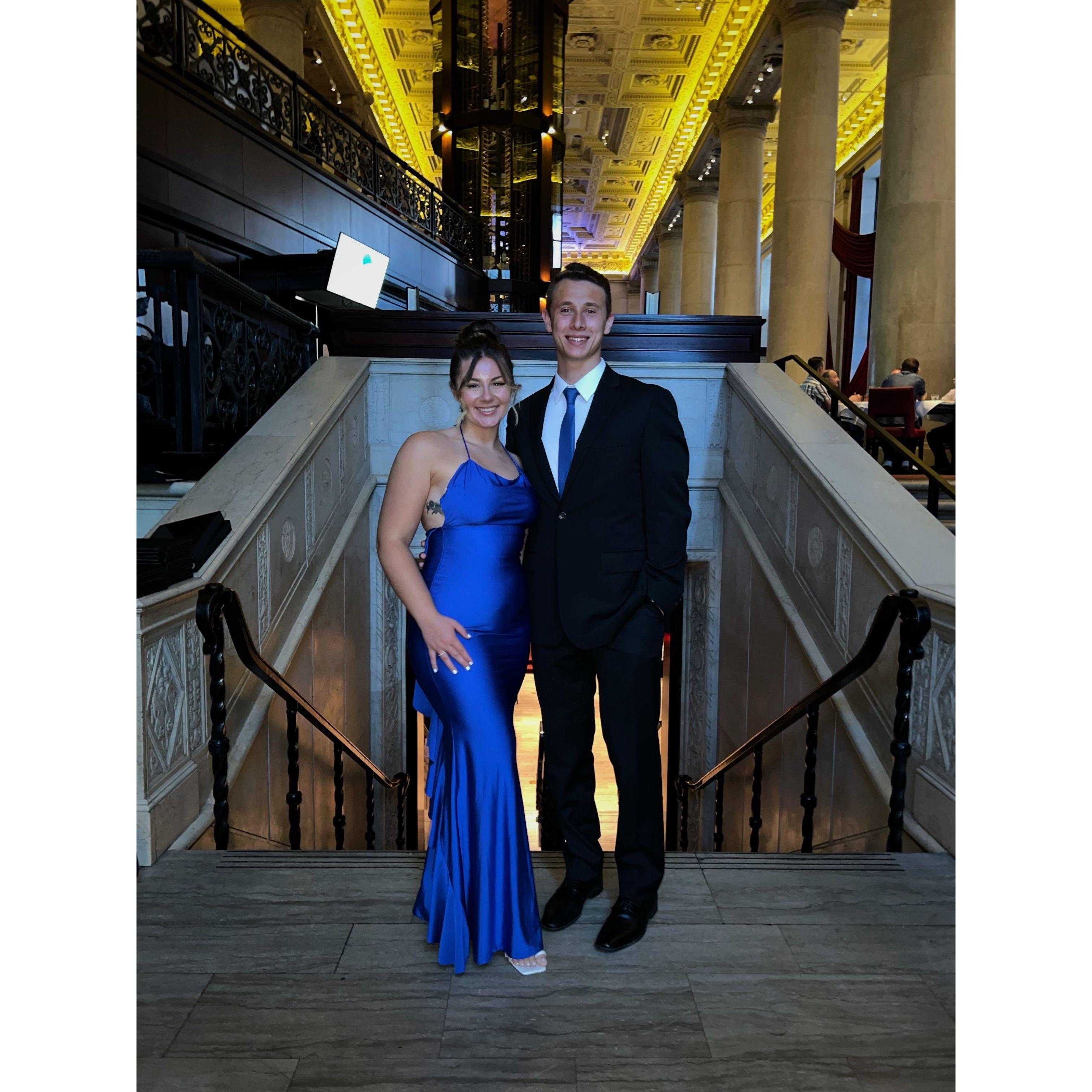 First anniversary at the Capital Grille!