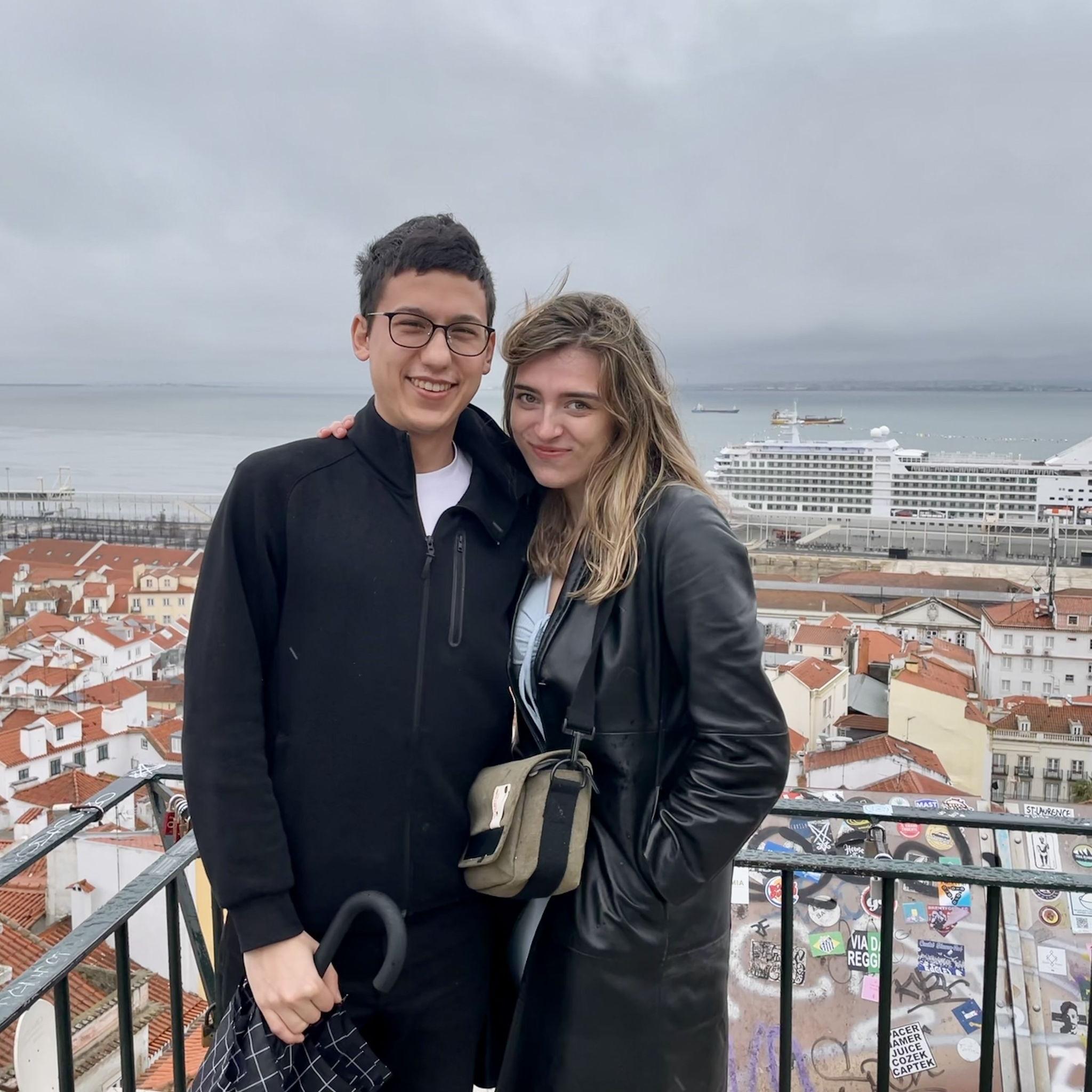 Our first trip together — Lisbon, Portugal, March 2022
