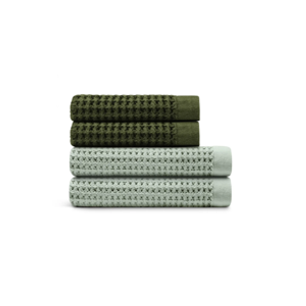 Supima® Waffle 4pc Bath Towel Bundle