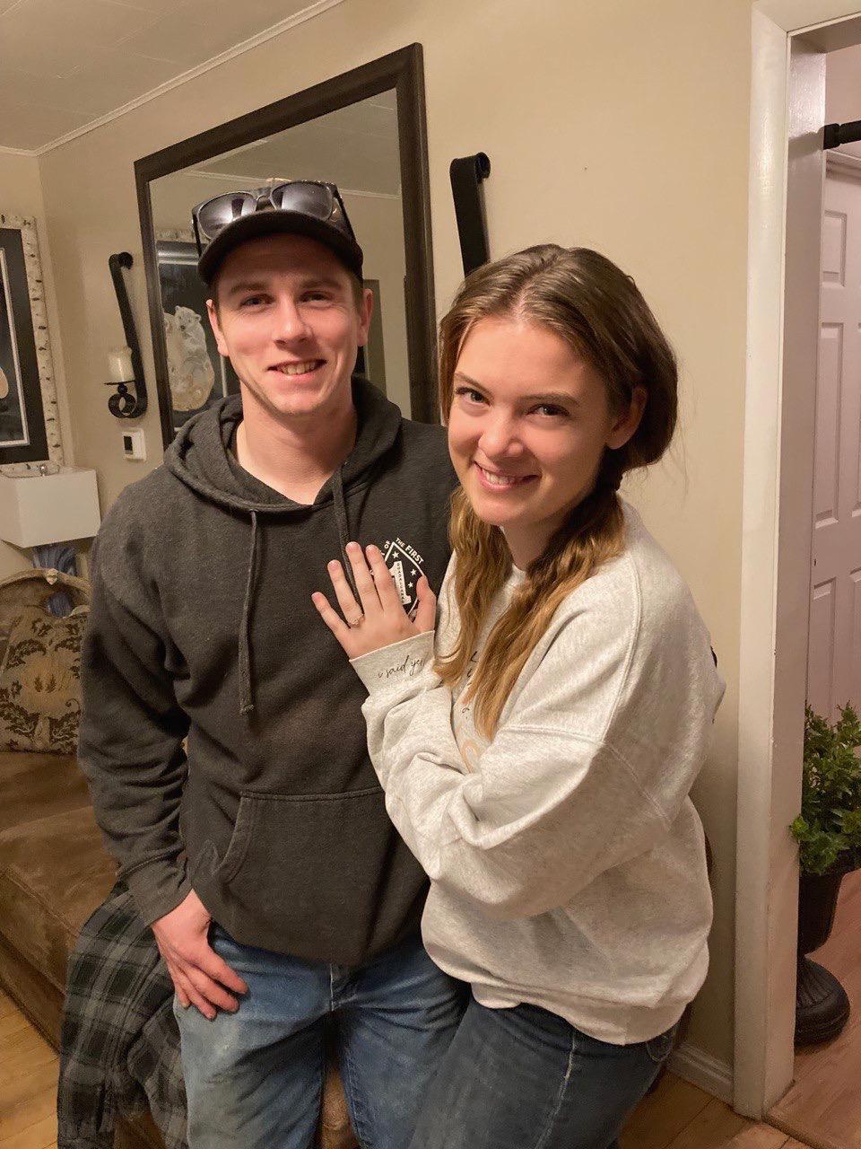Night we told Josi’s parents of engagement