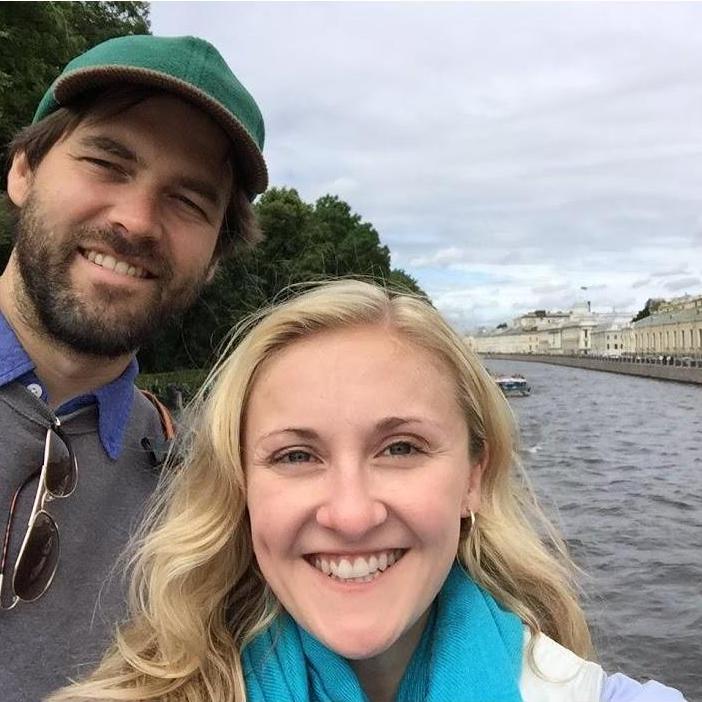 On the Neva in St. Petersburg, in the summer of 2016.
