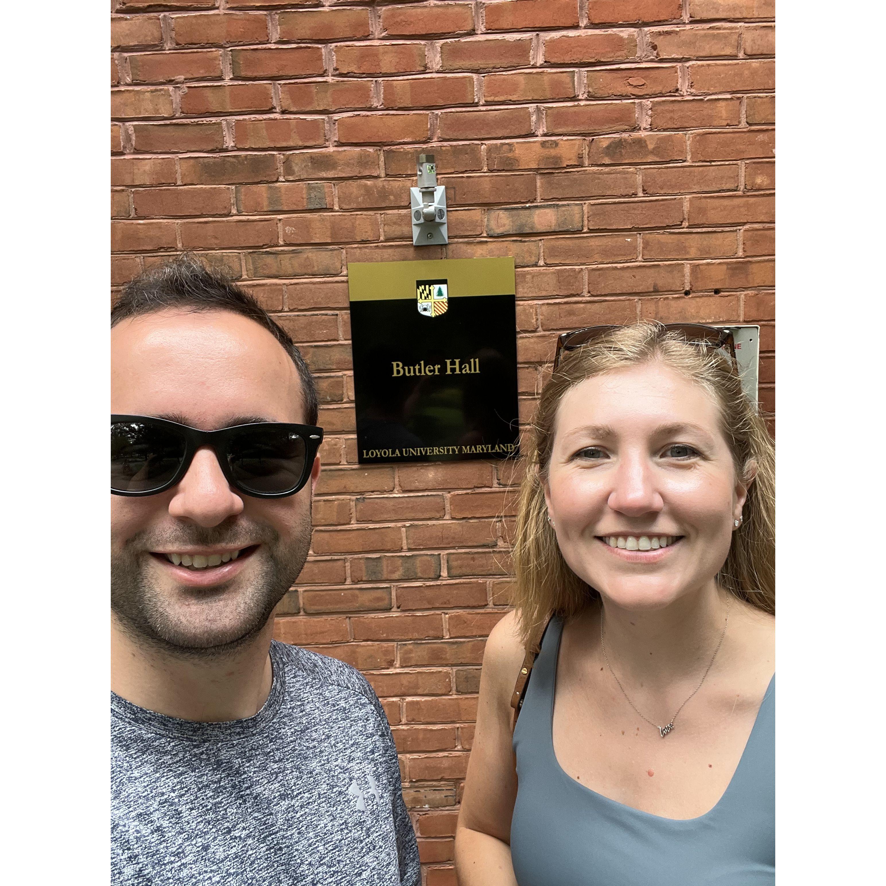 Where we met.