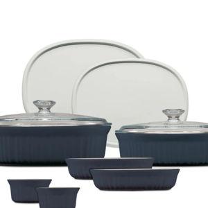 CorningWare® French Colors 10-piece Oval Bakeware Set, Navy