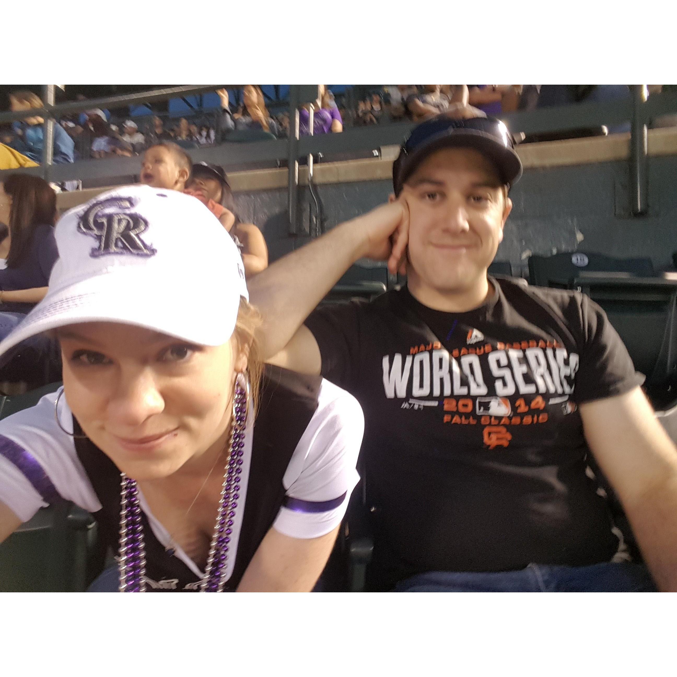 Colorado Rockies vs. San Francisco Giants, 2017