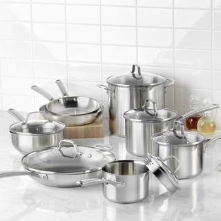 Classic Stainless 14-Piece Cookware Set