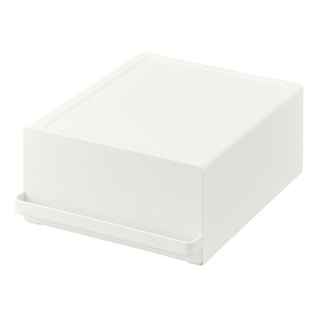 Yamazaki Countertop Rack with Drawer, White