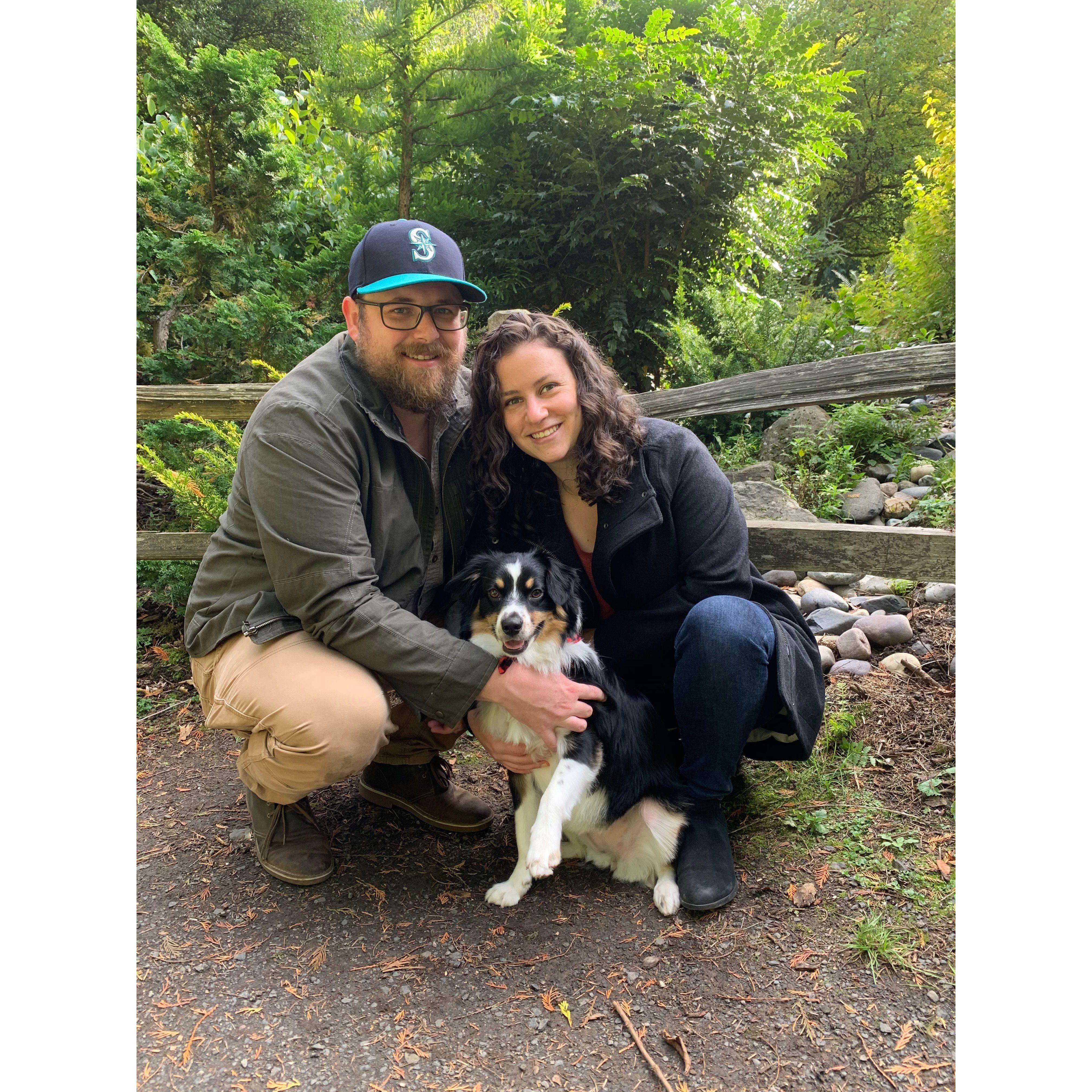 Family picture by Jorden Cohen in the Hoyt Arboretum