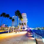 The Tampa Riverwalk