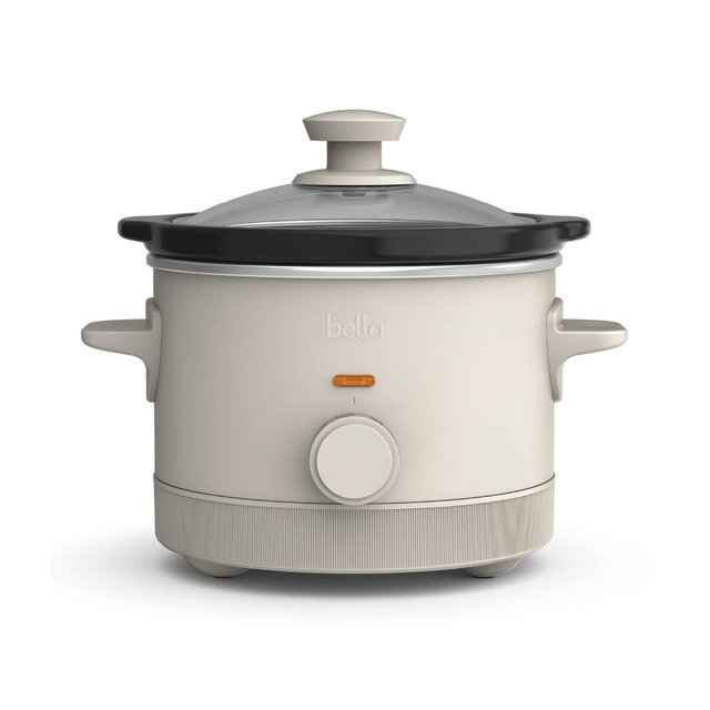 bella 1.5qt Slow Cooker Oatmilk