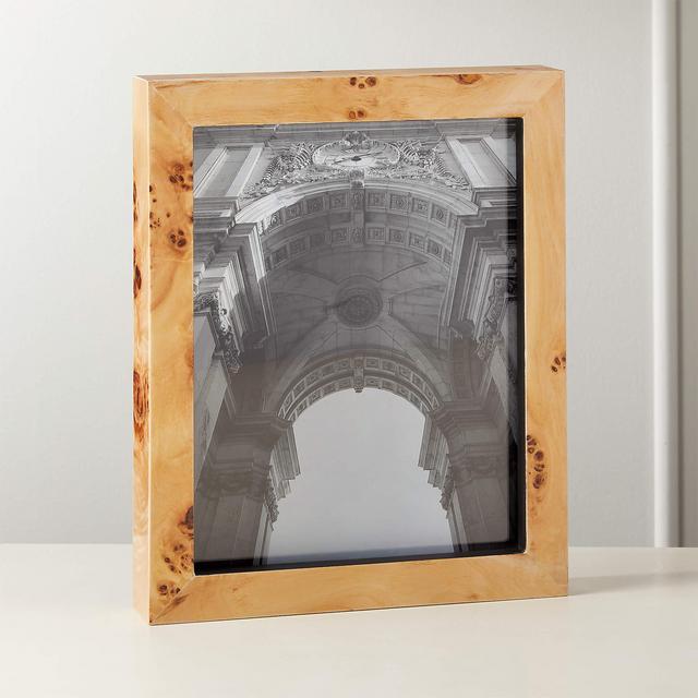 Burl Wood Picture Frame 8"x10"