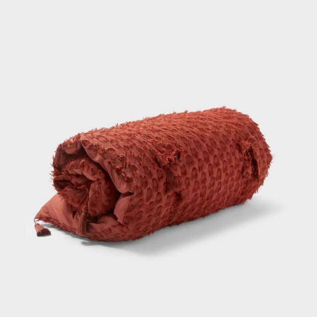 Queen Fringe Dot Lounge Pillow Bronze - Opalhouse™