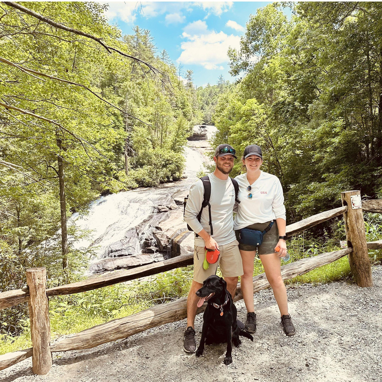 Asheville hikes with Kinsley!