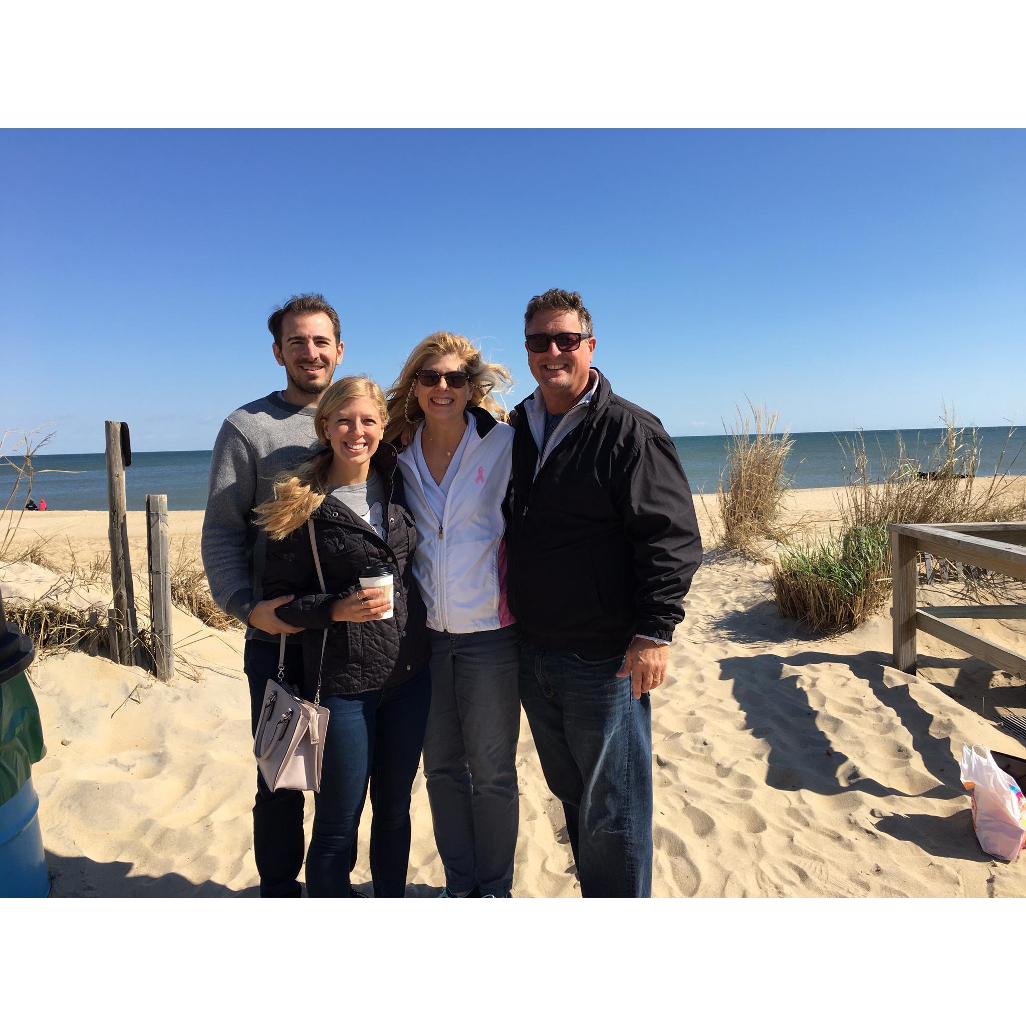 Fall beach weekend