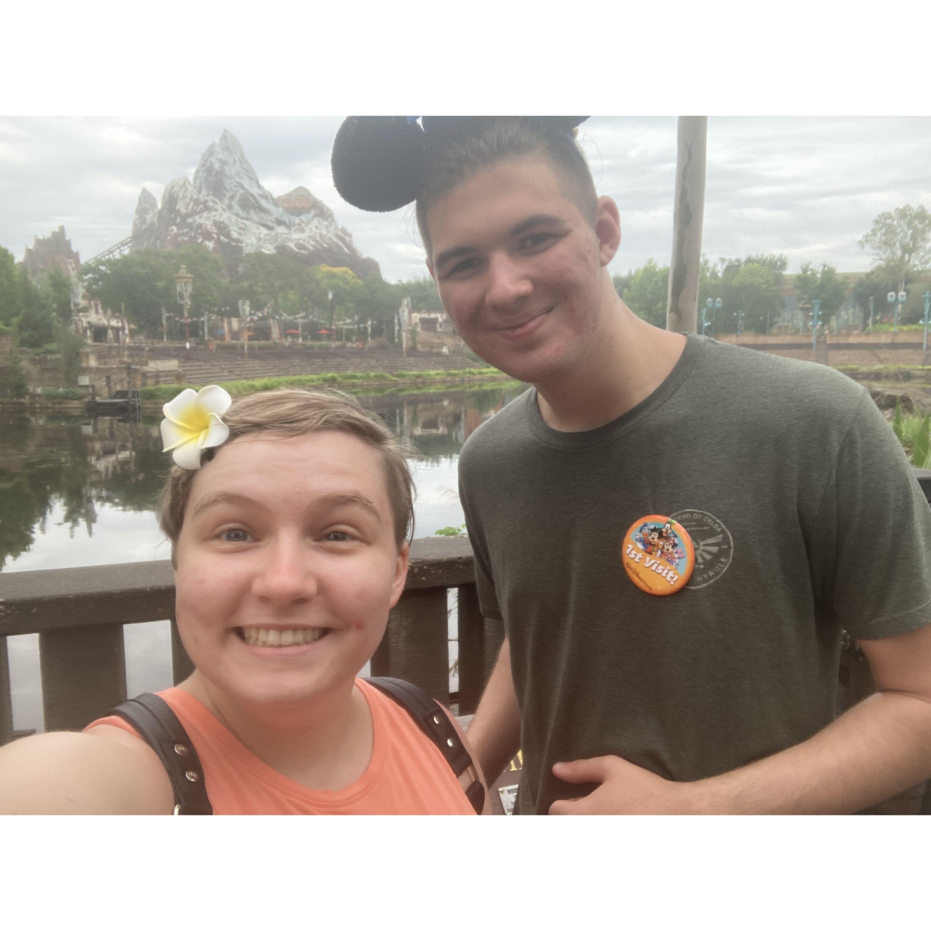 First trip together! Disney World 2021, when Isabella realized Gabe was the one ❤️