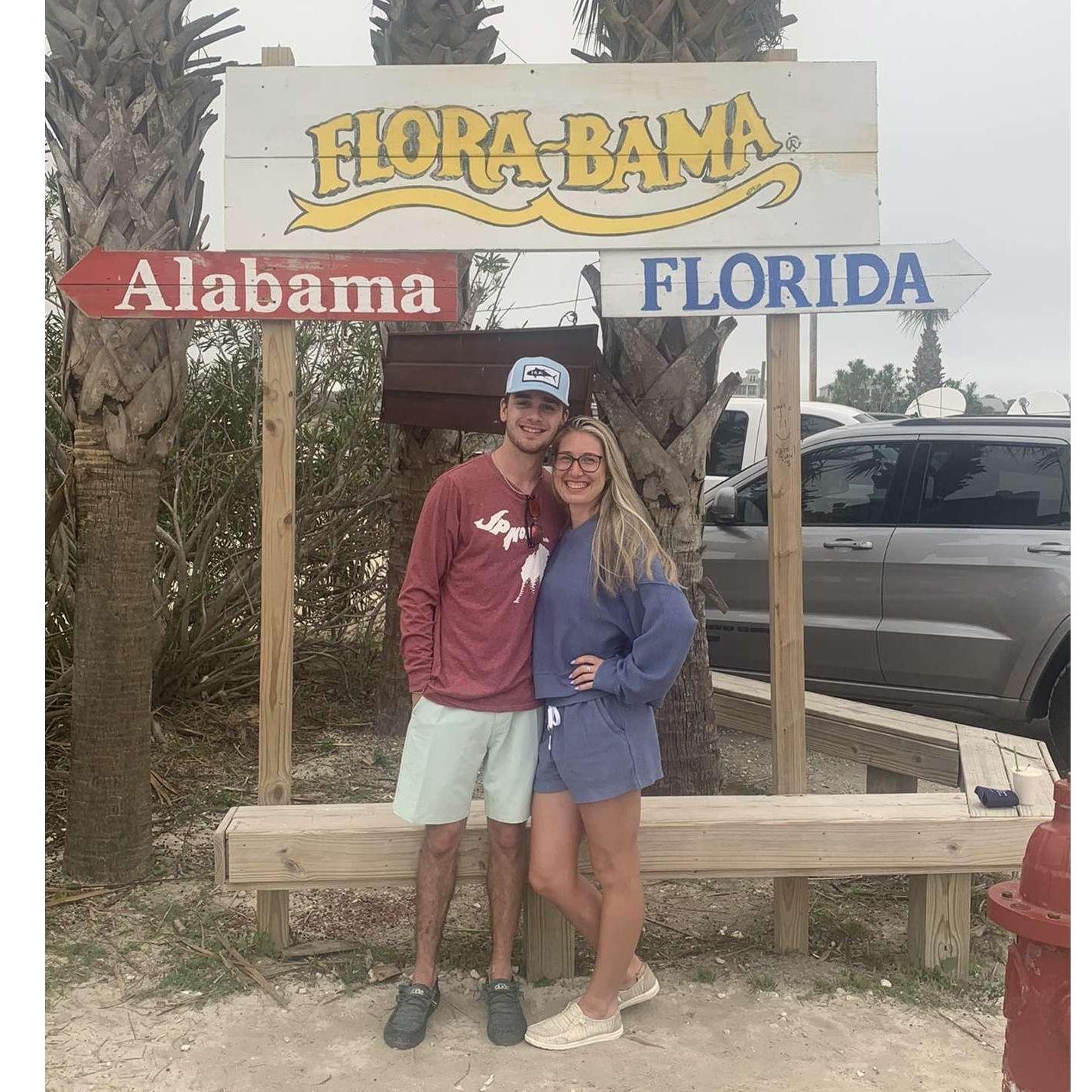 Our first official vacation together for Zach's Birthday!