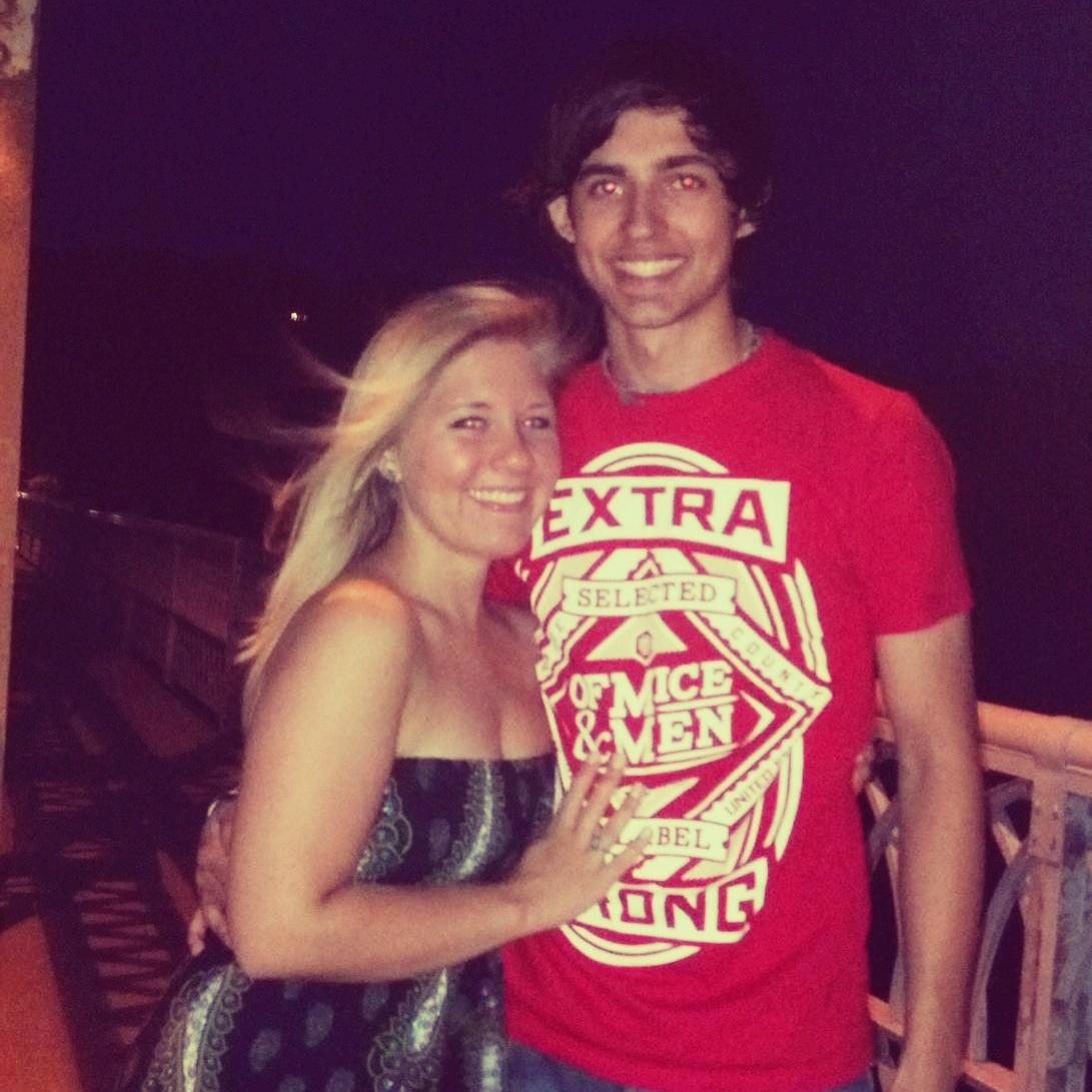 This was about a month before he left school. We made the most of every day we had together!