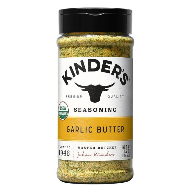 Kinder's Organic Garlic Butter Seasoning, 12.2 Ounce