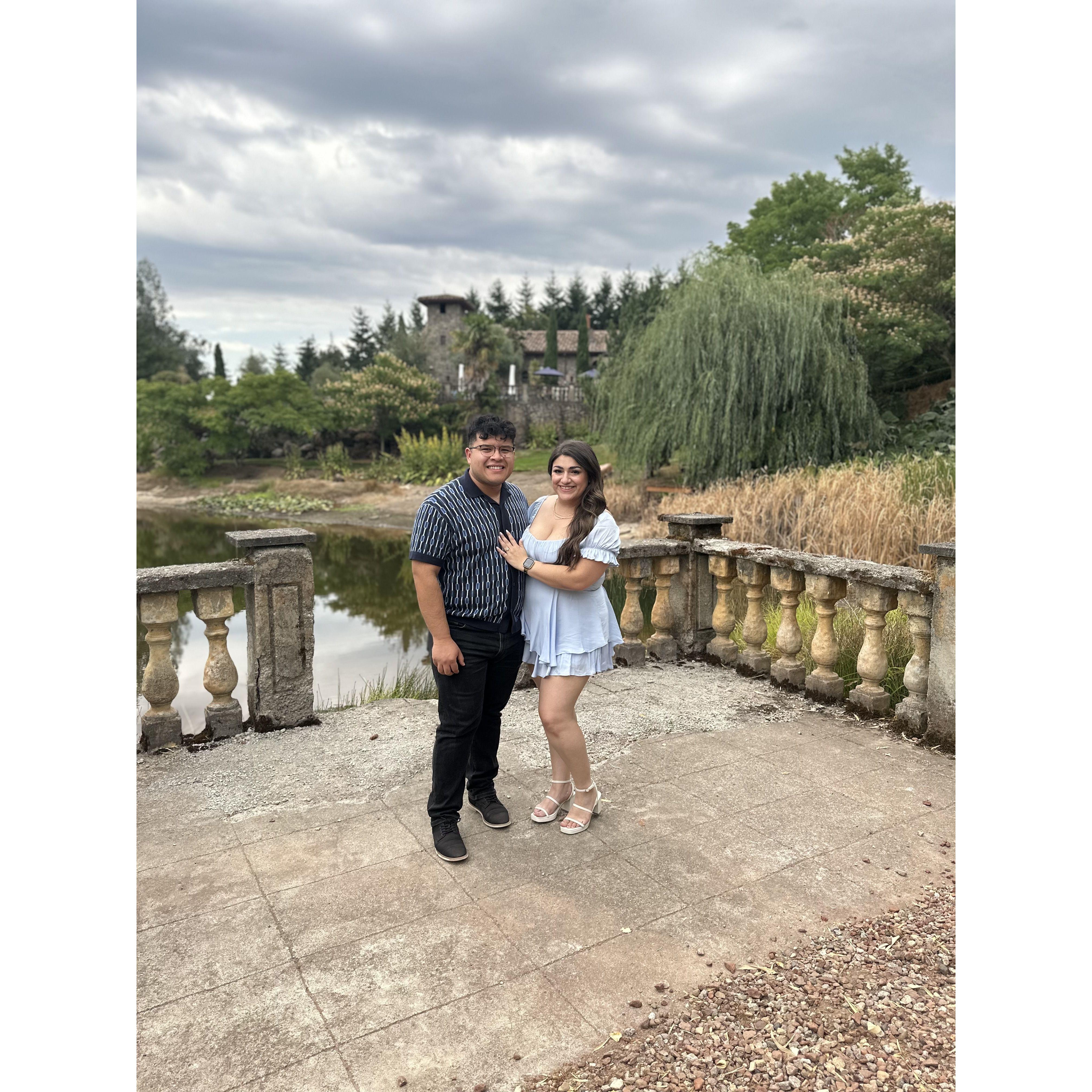 August 17th, the day we got engaged