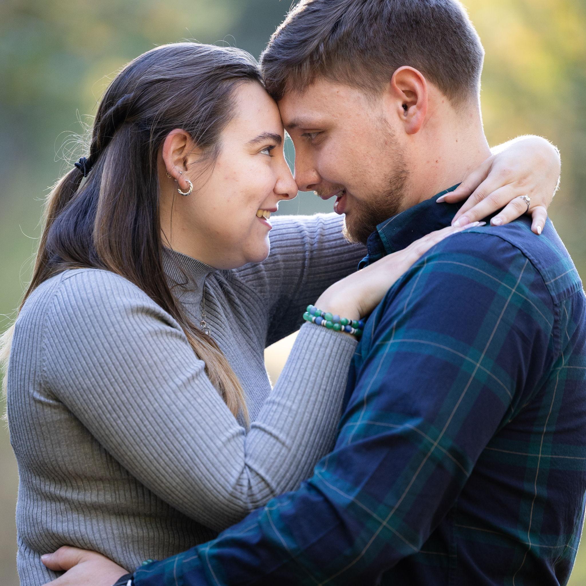 Engagement photos we had done in Morrow Mountain, in Albermarle! Photos taken by Kim Yandle. ©