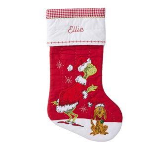 Dr. Seuss's The Grinch™ Max Quilted Christmas Stocking