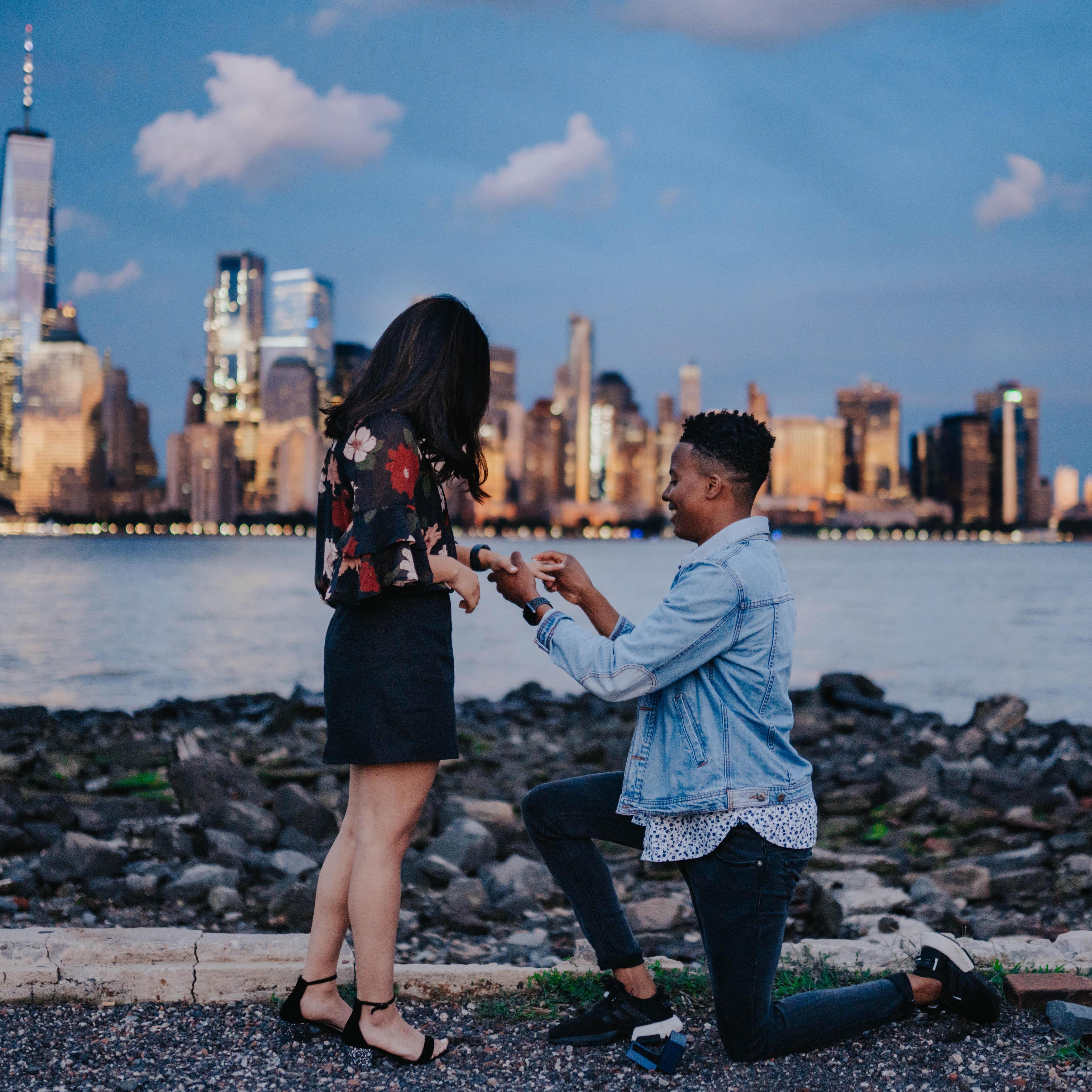 Putting the special ring on!