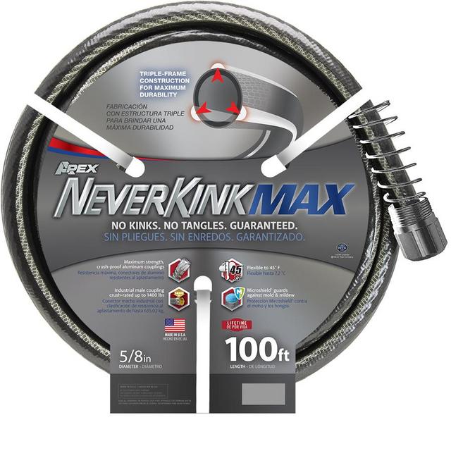 NeverKink 5/8-in x 100-ft Premium-Duty Kink Free Vinyl Coiled Hose
