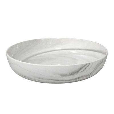 Artisanal Kitchen Supply® Coupe Marbleized Vegetable Bowl in Grey