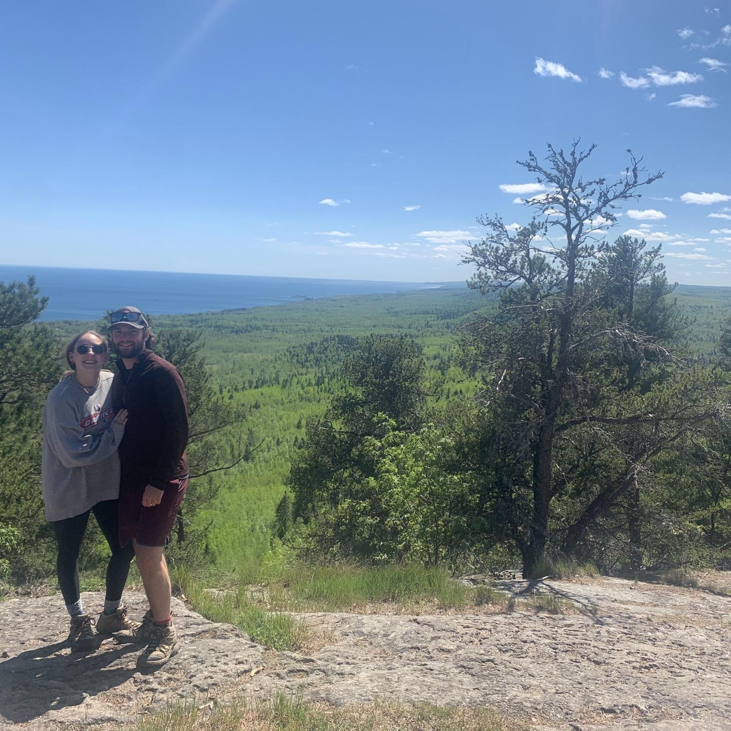 Carlton Peak on the North Shore May 2021