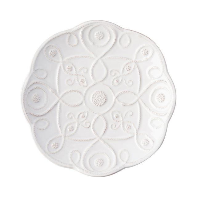Juliska Jardins du Monde Whitewash Landriana Dessert/Salad Plate