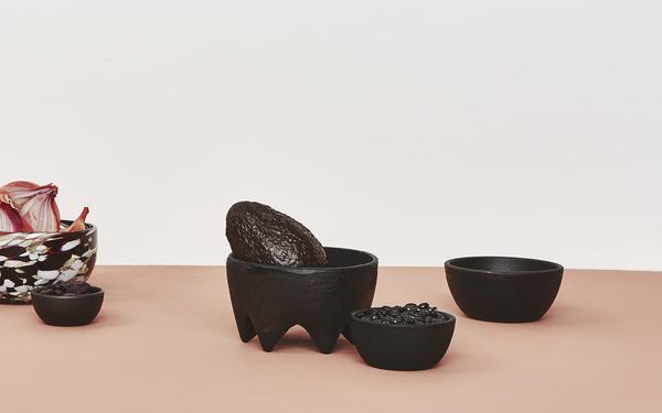 Footed Cast Iron Bowl