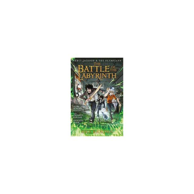 Percy Jackson and the Olympians: The Battle of the Labyrinth - (Percy Jackson & the Olympians)by Rick Riordan & Robert Venditti (Hardcover)