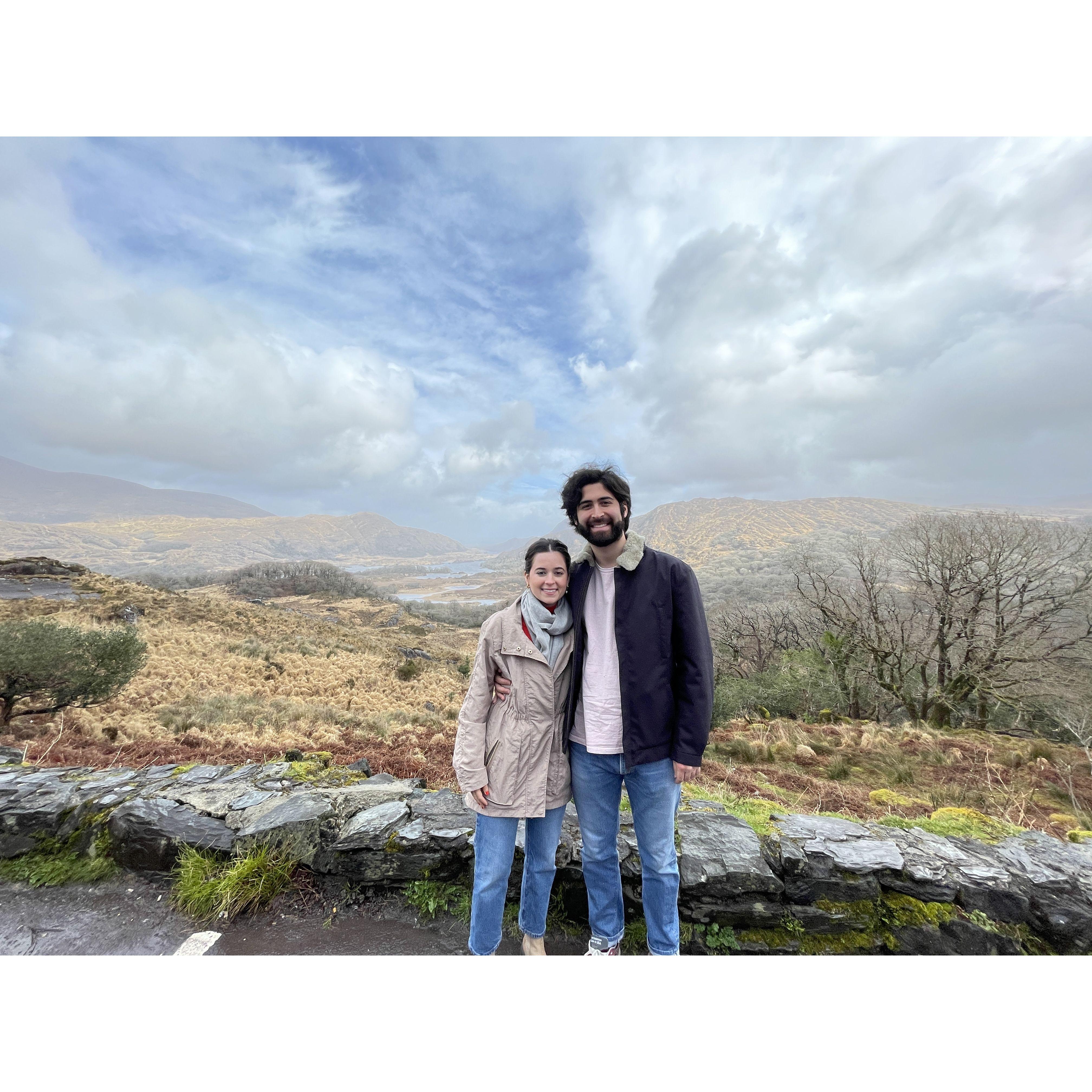 Our last big trip before law school - Ireland with Zach's parents!