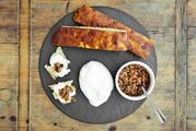 Round Slate Cheese Board